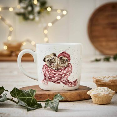 Wrendale Designs Snug as a Pug Mug Wrendale Designs Snug as a Pug Mug